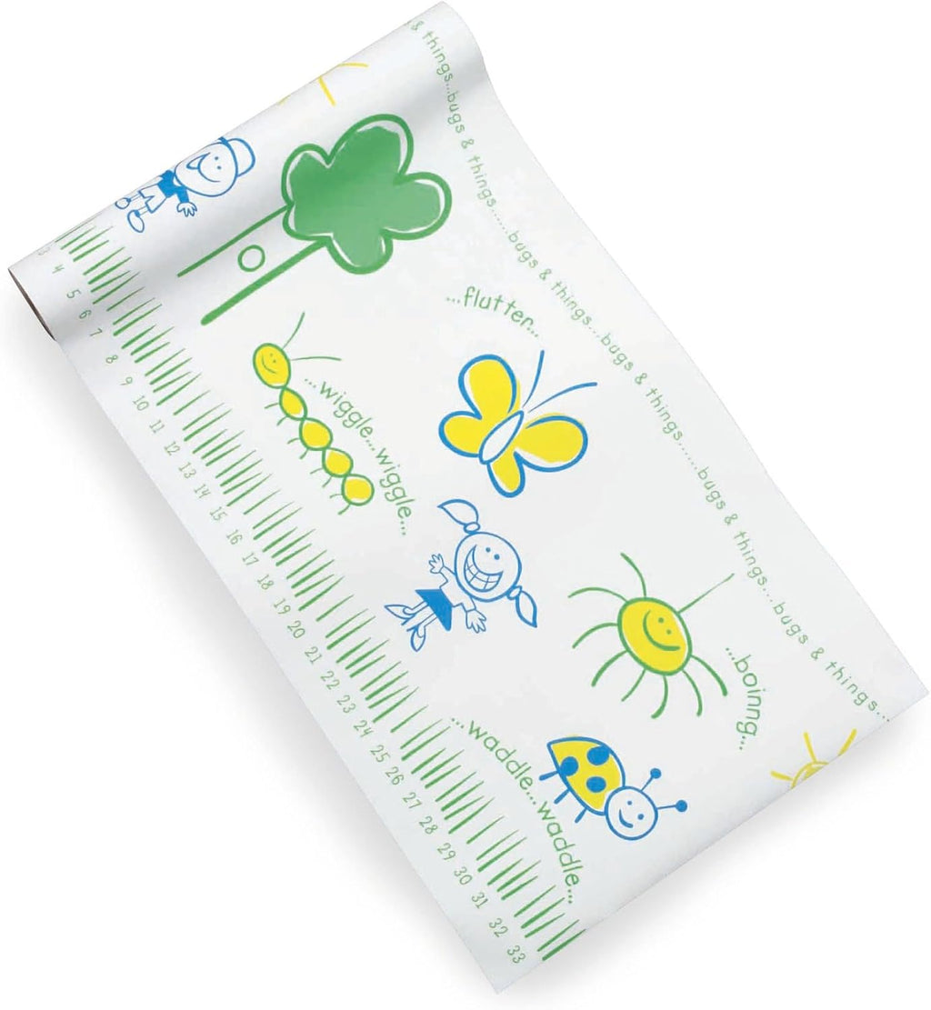Exam Table Paper, Barrier Protection, White, 21 in x 125 ft, 6 ct | Crepe Pediatric Table Paper