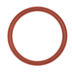 Mr O-Ring 015 Silicone O-Ring - 70A Durometer, 9/16" ID, 11/16" OD, 1/16" CS, Red (Pack of 500)