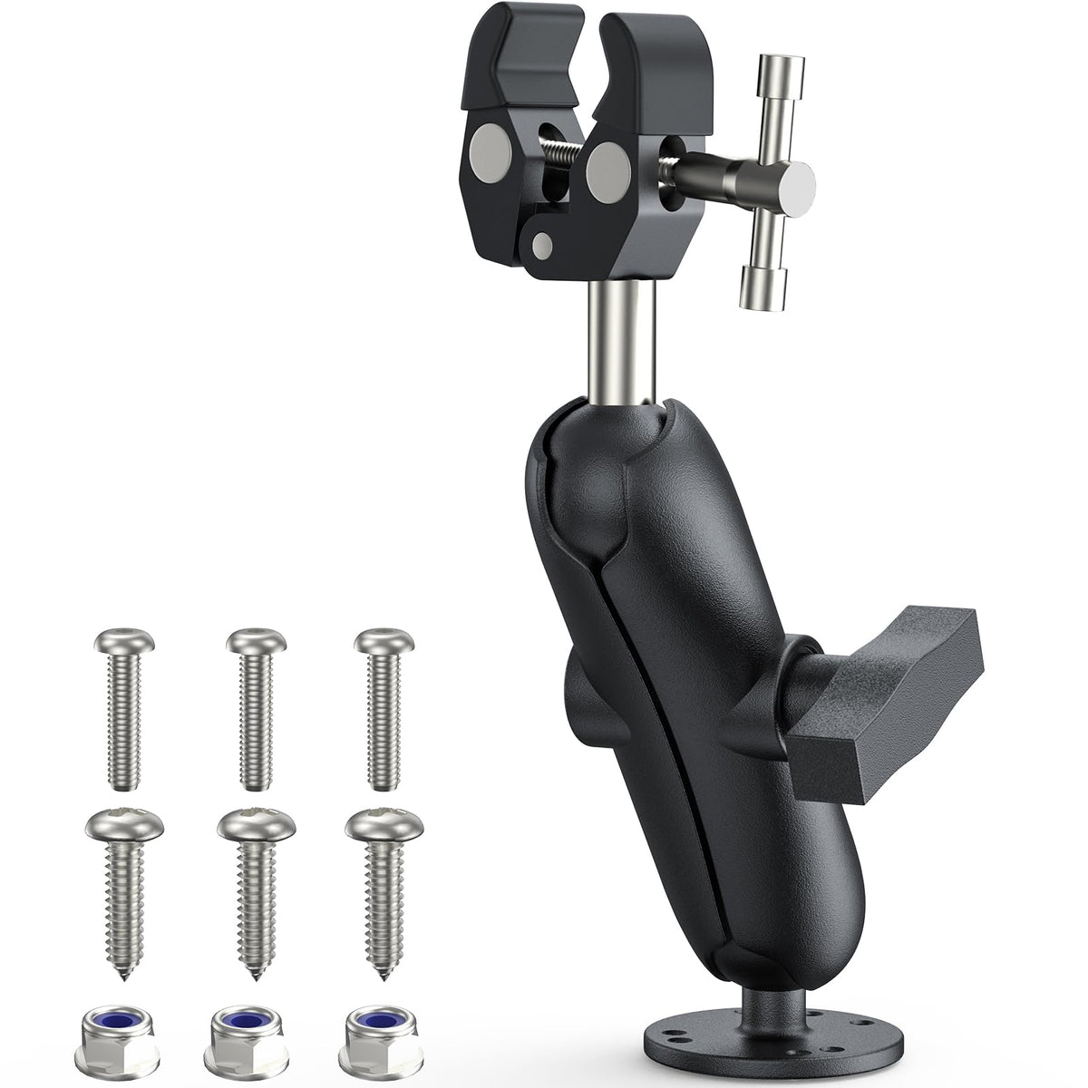 Heavy-Duty Trolling Motor Stabilizer, 360°Adjustable, Stable in Rough Seas