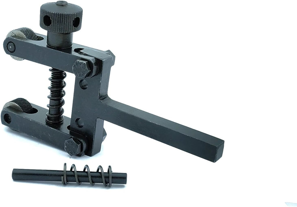 Spring Loaded Clamp Type Knurling Tool 2" Capacity for Lathes 3/8" Shank Machine Tools (U)