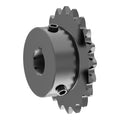 FOCMKEAS 20 Tooth Roller Chain Sprocket, 25 Chain, 20mm Bore, Kw