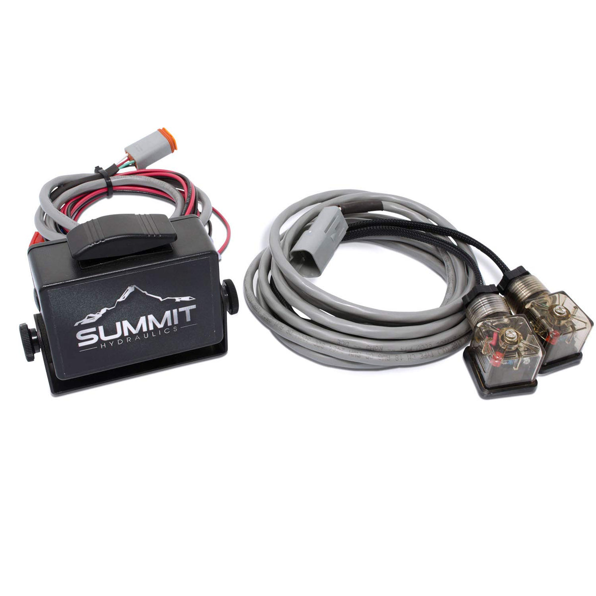 Momentary Switch Box Control for 1 Spool Monoblock Valves with DIN Connectors (Valve Harness)