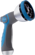 Garden Hose Nozzle Heavy Duty - Features 10 Spray Patterns, THUMB CONTROL On Off Valve Hose Sprayer Nozzle for Easy