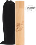 Up to 20 lbs Eco Bomboo Scattering Urn with Velvet Bag– Biodegradable Scattering Tube for Ashes - Travel Urn for
