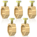ElaraBerry 5 Pack Copper Ground Rod Clamp for 1/2''- 5/8'' Grounding Rods
