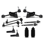 POWERGEAR 10PCS Front Suspension Kit Control Arm