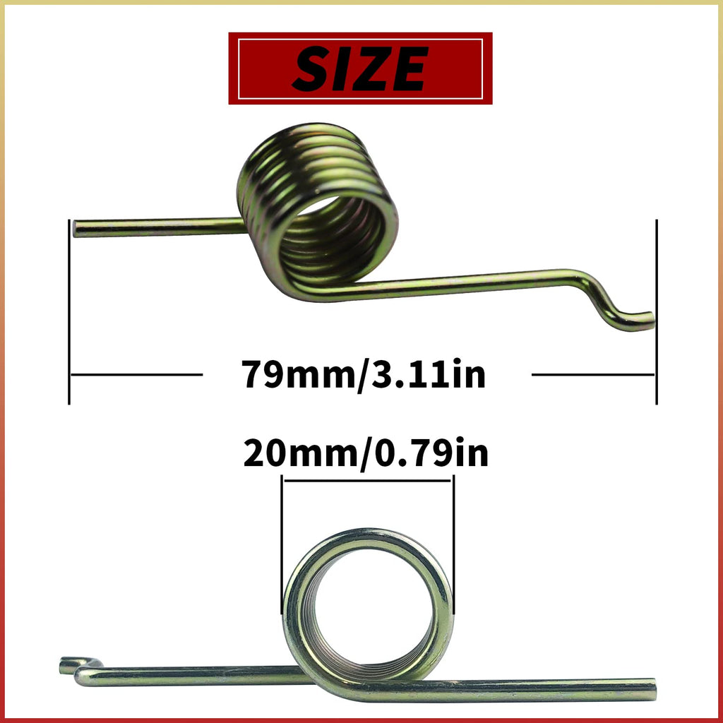 3204425 Washer Idler Pulley Spring Compatible with Frigidaire Electrolux Gibson Washing Machine Replaces for AP2131606 399 AH446551 EA446551 PS446551