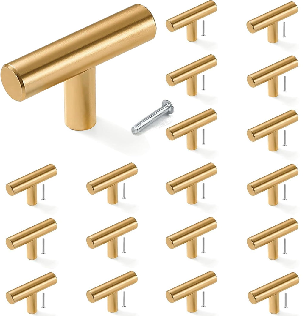 30PCS Cabinet Knobs, Cabinet Pulls Drawer Knobs, Single Hole Cabinet Hardware with Screws