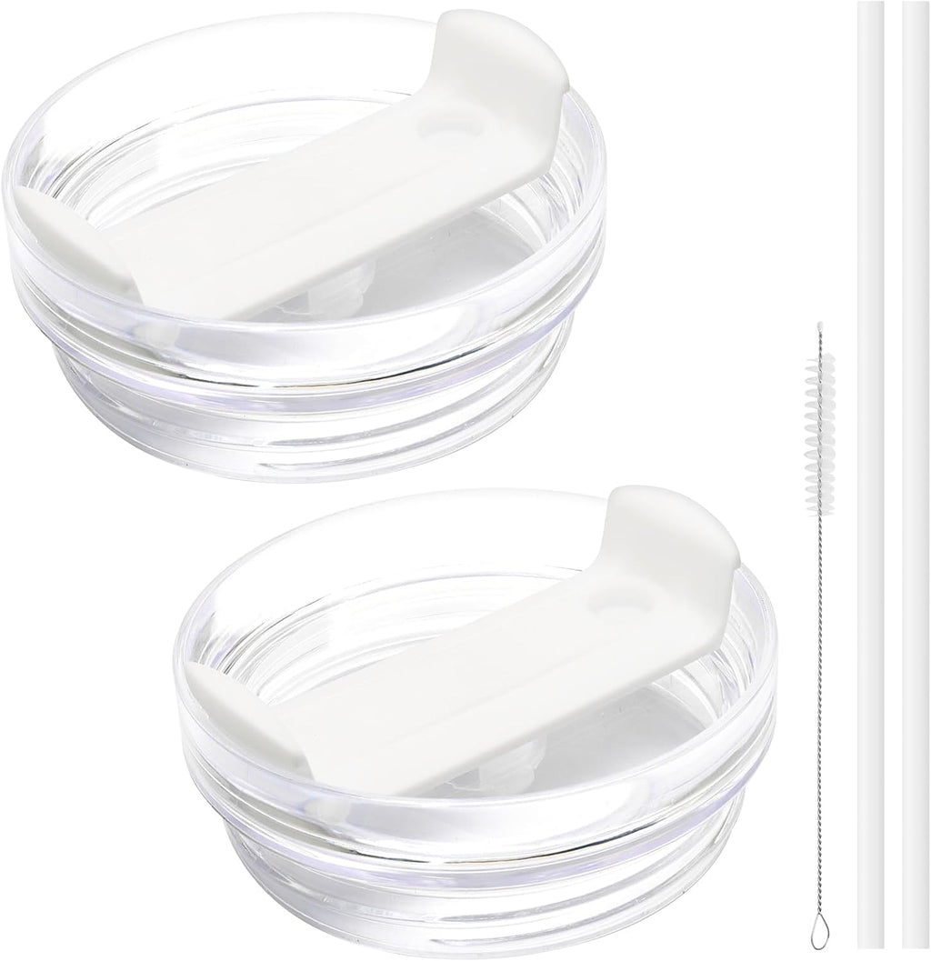 2 Pack White Replacement Tumbler Lid for Stanley 40oz Cup