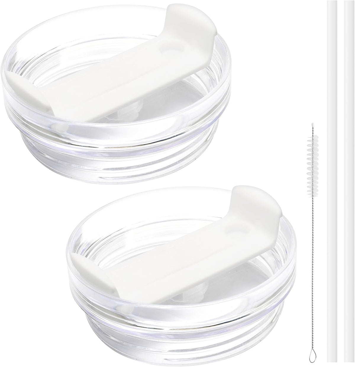 2 Pack White Replacement Tumbler Lid for Stanley 40oz Cup