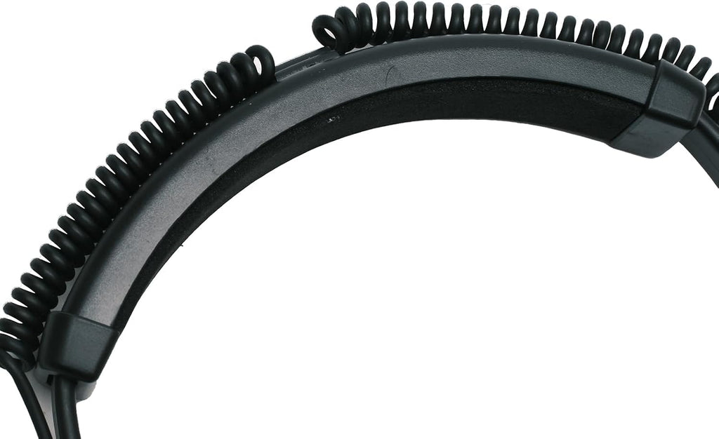 Throat Mic with Finger PTT Compatible with Midland LXT630VP3 GXT | Throat mic + finger PTT (handlebar mount), Covert