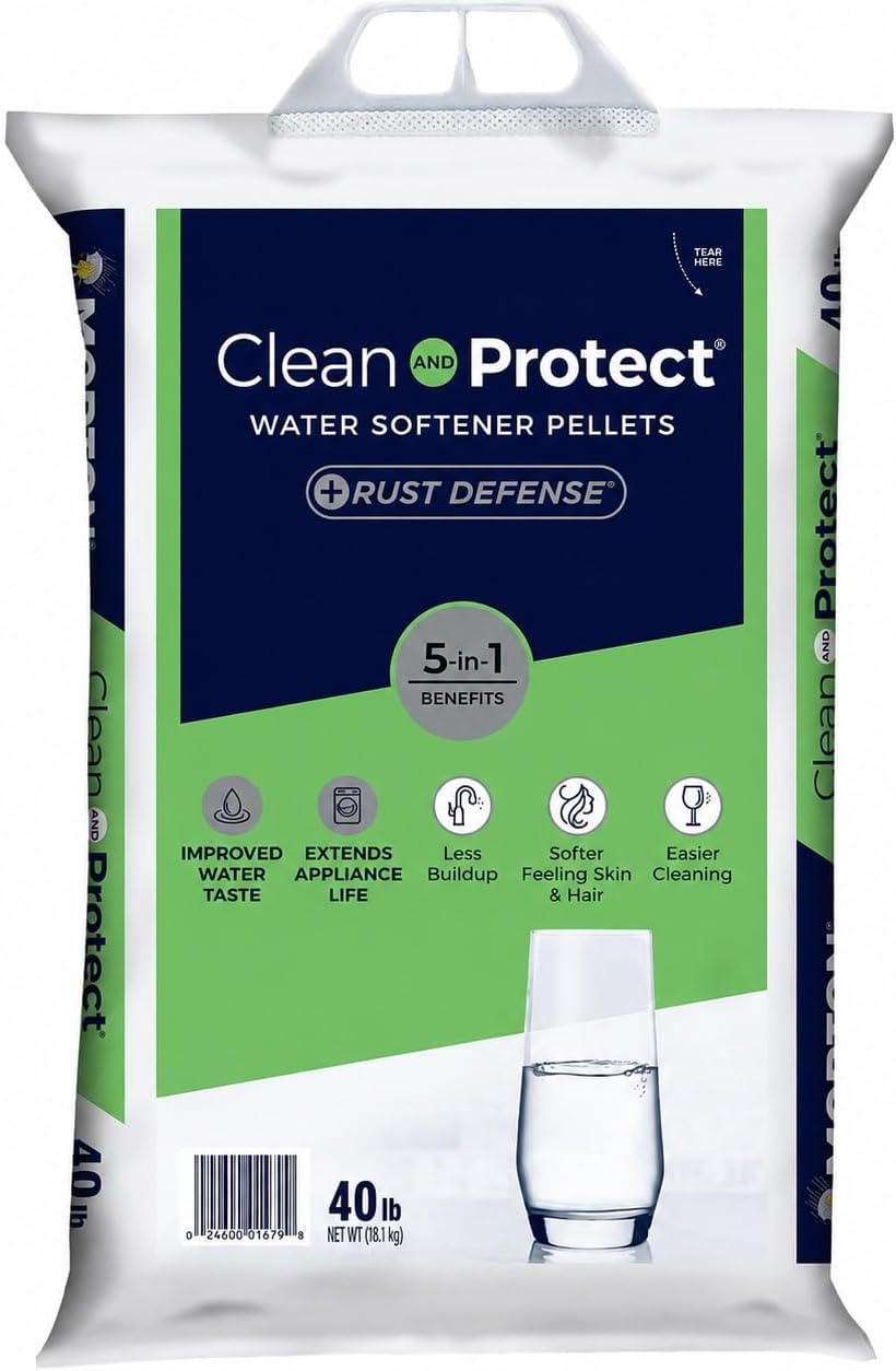 Water Softener Salt 40 lb Rust Defense High Purity Formula