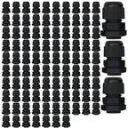 MAKERELE PG9 Nylon Cable Gland, IP68 Waterproof, 4-8.2mm, 20 Pack, Black