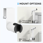 Arofa Handheld Bidet Sprayer, Bidet Attachment for Toilet, Bright White
