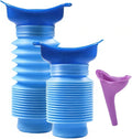 750ML Emergency Urinal, Pedestal Urinal, Pocket Toilet for Men Women, Pee Bottles Sealed Lid Collapsible Portable
