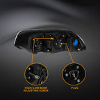 Pair Headlight Fits for Mack Pinnacle, Granite, Vision, CX, CT