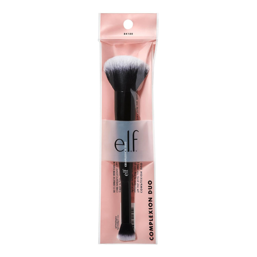 Complexion Duo Brush, Makeup Brush For Applying Foundation & Concealer, Creates An Airbrushed Finish, Made With