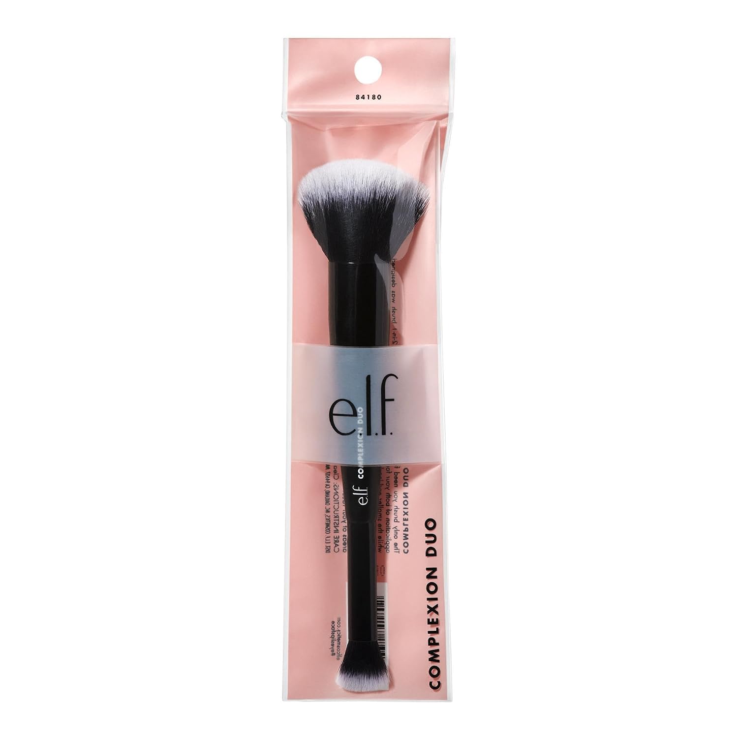 Complexion Duo Brush, Makeup Brush For Applying Foundation & Concealer, Creates An Airbrushed Finish, Made With
