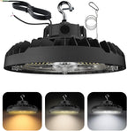 JCE UFO LED High Bay Light, 100W/120W/150W Selectable, 5000K 21750LM