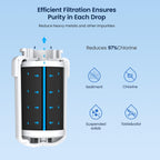 MWF Refrigerator Water Filter Compatible with GE, 1-Pack