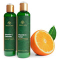 Beauty Vitamin C Brightening Face Care, Minimizing Pores & Facial Cleanser for Gentle Deep Cleaning with Organic