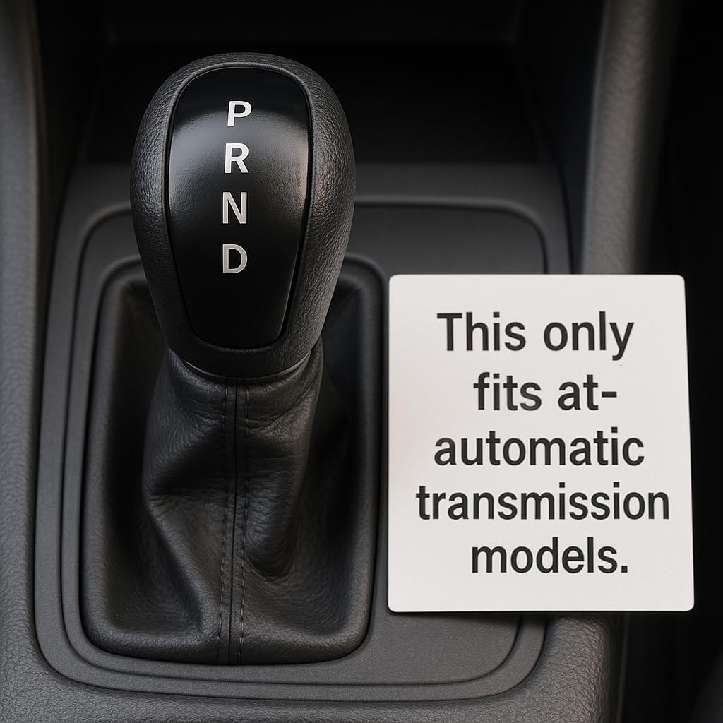 Compatible with Corvette C6 2005-2013 Leather AUTO Shift E-Brake Boot Cover