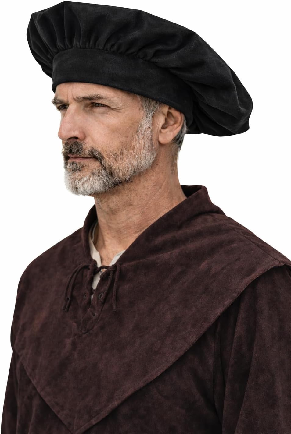 Cavalier Renaissance Style Costume Accessory Hat, Plumed Musketeer, RenFaire Halloween hat, one size
