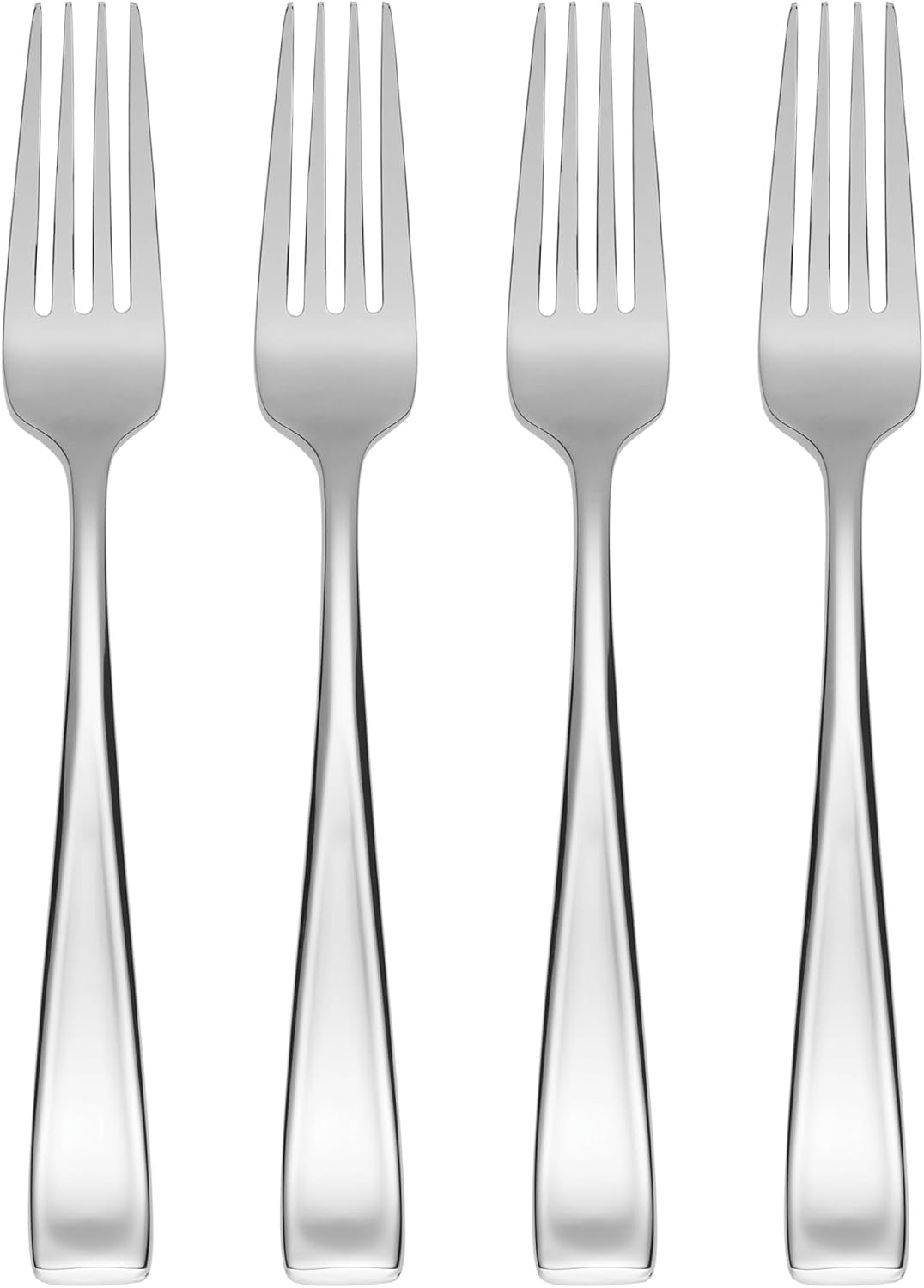 Moda Dinner Forks Silverware Set for 4, Flatware