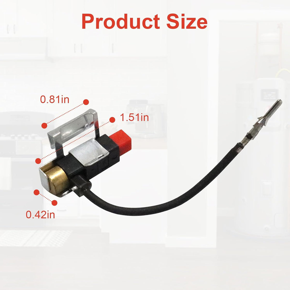 9003410 C3 Piezo Ignitor - Water Heater Igniter Replacement for Rheem SP14410, Whirlpool, A.O. Smith Water Heaters and Bradford White(2024)