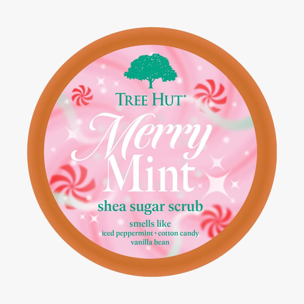 Merry Mint Body Scrub, Exfoliating Sugar Scrub, Vegan, 18 Oz