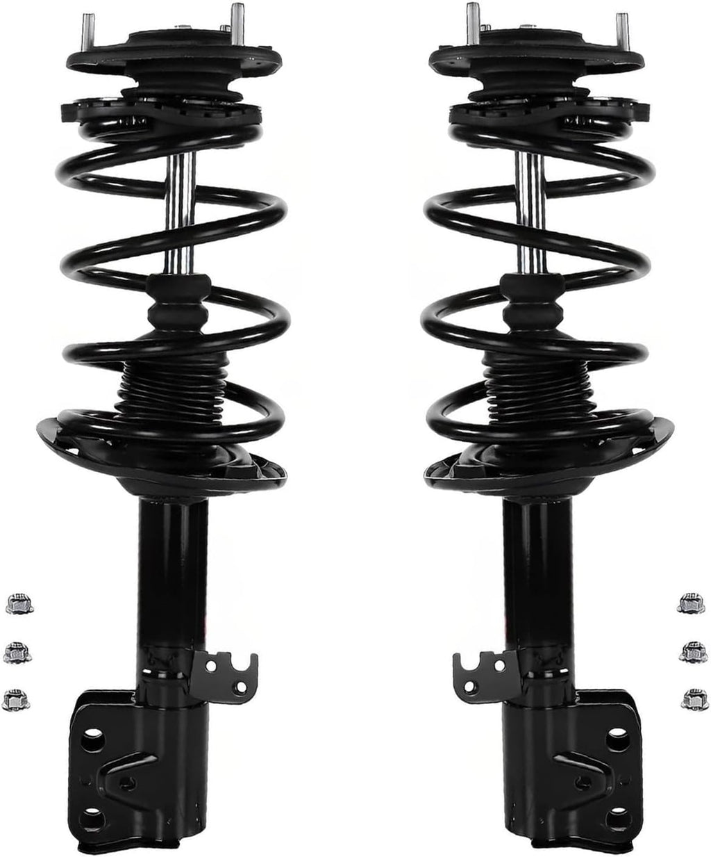 Detroit Axle - 1.8L Front & Rear Struts Sway Bar Links for 14-19 Corolla