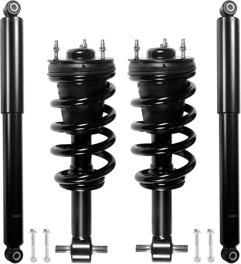 4Pc Struts & Shocks Fit for Chevy Silverado 1500 2007-2013