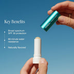 Liplux SPF 30, Organic Lip Balm Sunscreen, 0.15 oz