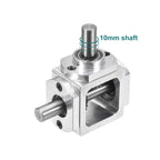 uxcell 1M 20T Gear Box 90 Degree 1:1 Single Output Right Shaft