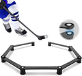 7-Sections Hockey Training Equipment,Magnetic Adjustable Size Hockey Stick Handling Trainer,Portable Stickhandling