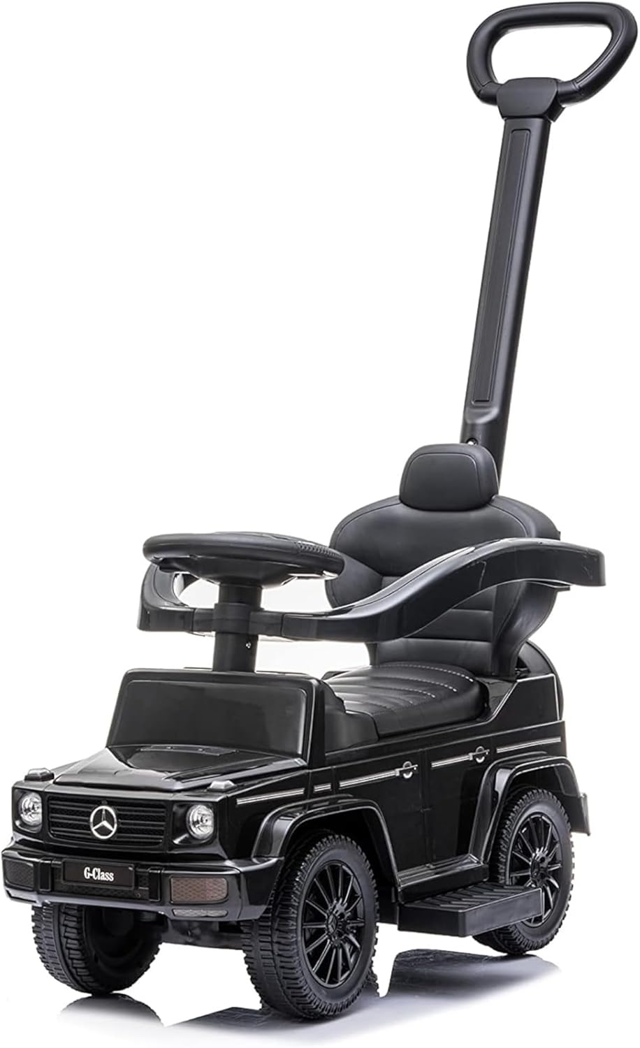 3 In 1 Mercedes G-Wagon Push Car for Toddlers 1 to 3 Years Old, Kids Outdoor Stroller with Music, Horn Sounds, and