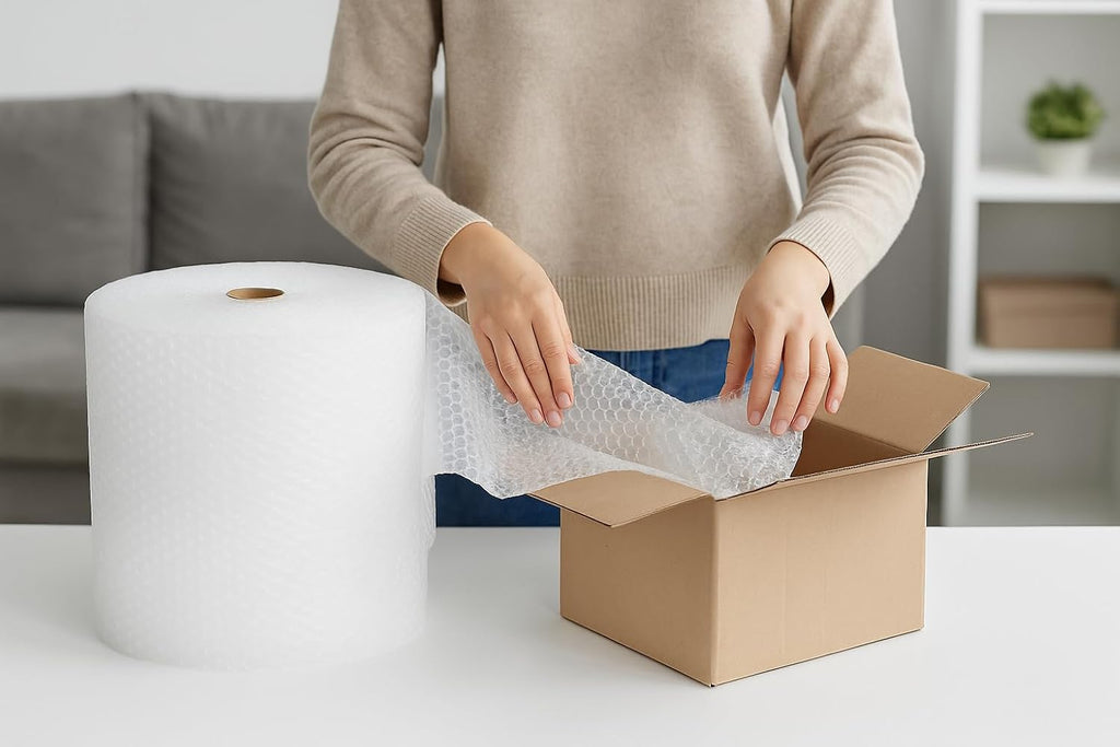 1/2" SH Large Bubble Cushioning Wrap Padding Roll 1/2" x 200'x 12" Wide 200FT