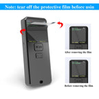 2D Bluetooth Barcode Scanner Wireless with Display Screen with Magnetic Suction Clip,Portable Mini Library Book