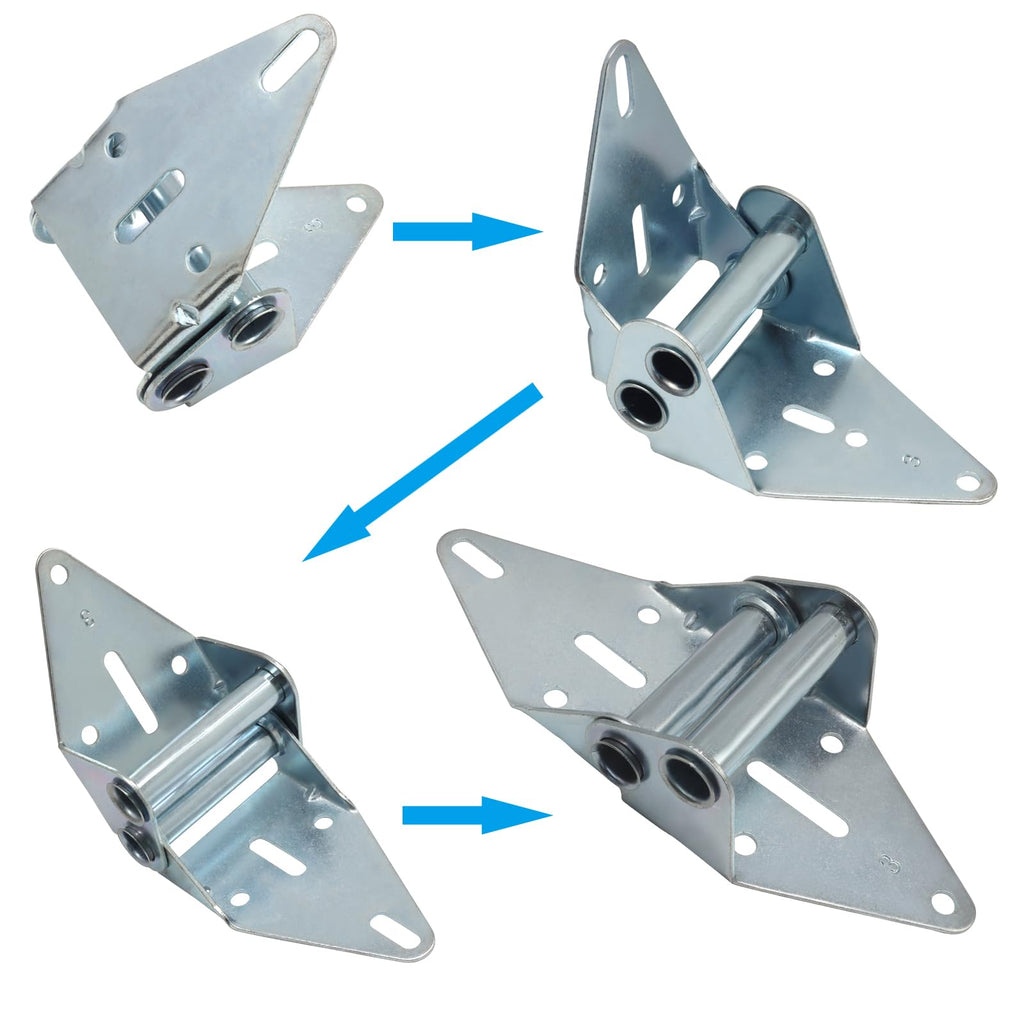 2Pcs #3 Garage Door Hinge, Heavy Duty