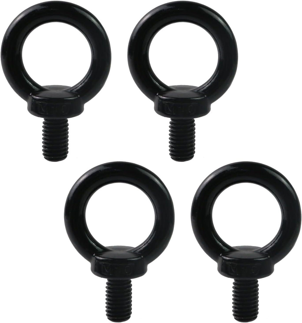 Antrader M10 Lifting Eye Bolts,Machinery Shoulder Lifting Eye Bolt,4Pcs