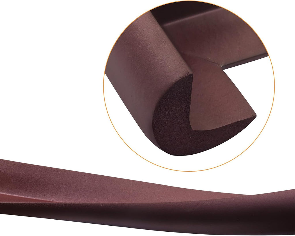 Corner Edge Protector Strip, Brown, 5m / 16Ft Length