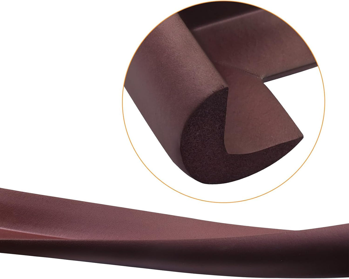 Corner Edge Protector Strip, Brown, 5m / 16Ft Length