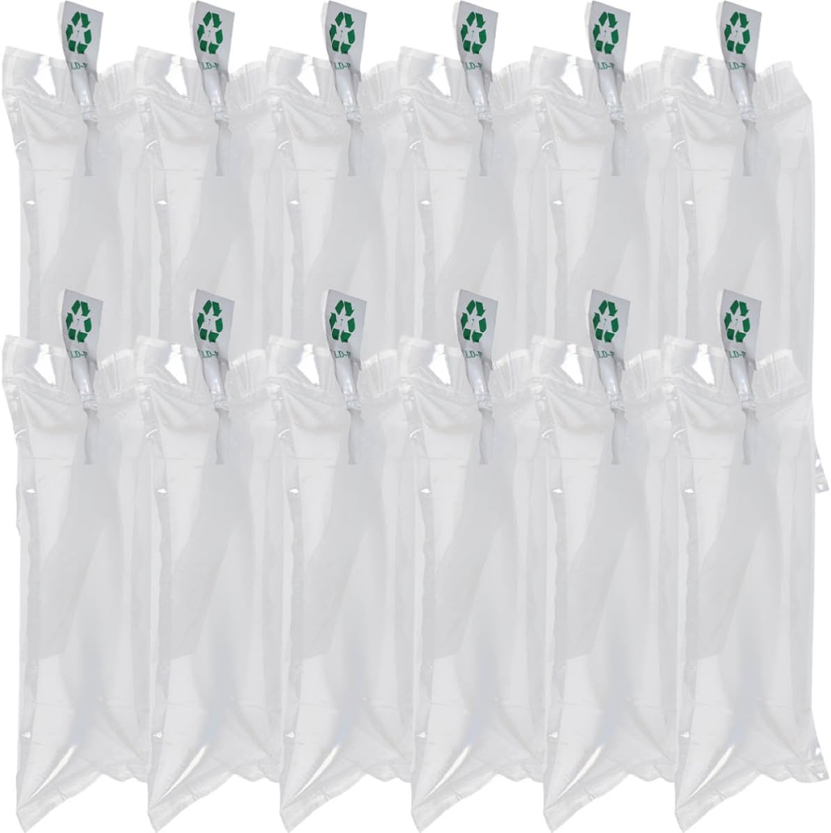 PE Film Inflatable Air Pillow Bags, Packaging Cushion 100pcs
