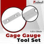 findmall 10 Pair 1/8 x 3 Accuracy Parallel Block Set, 0.0002 Inch Accuracy