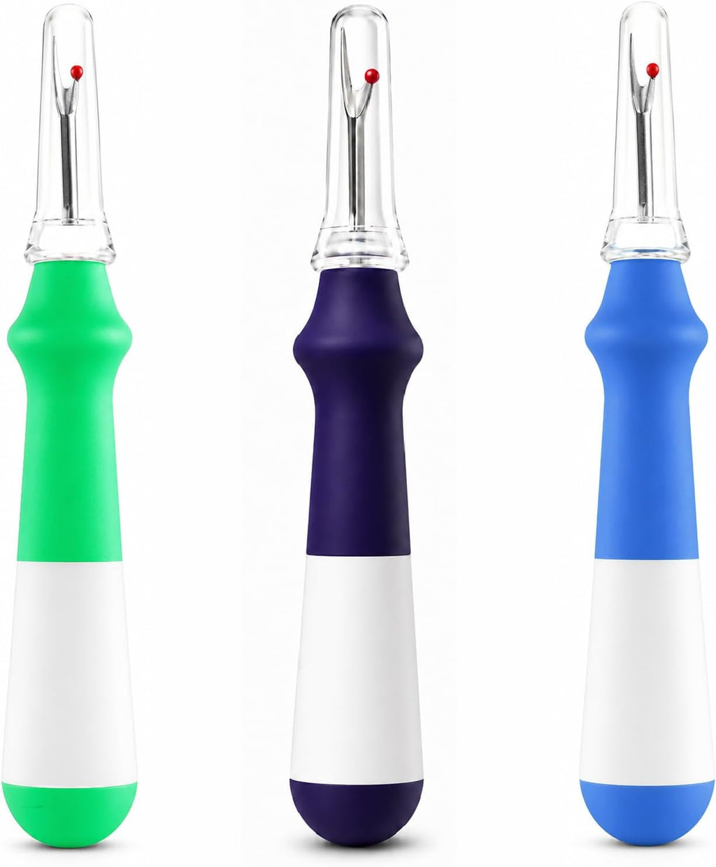 Seam Ripper 3 PCS Ergonomic Grip Sewing Thread Remover Tool