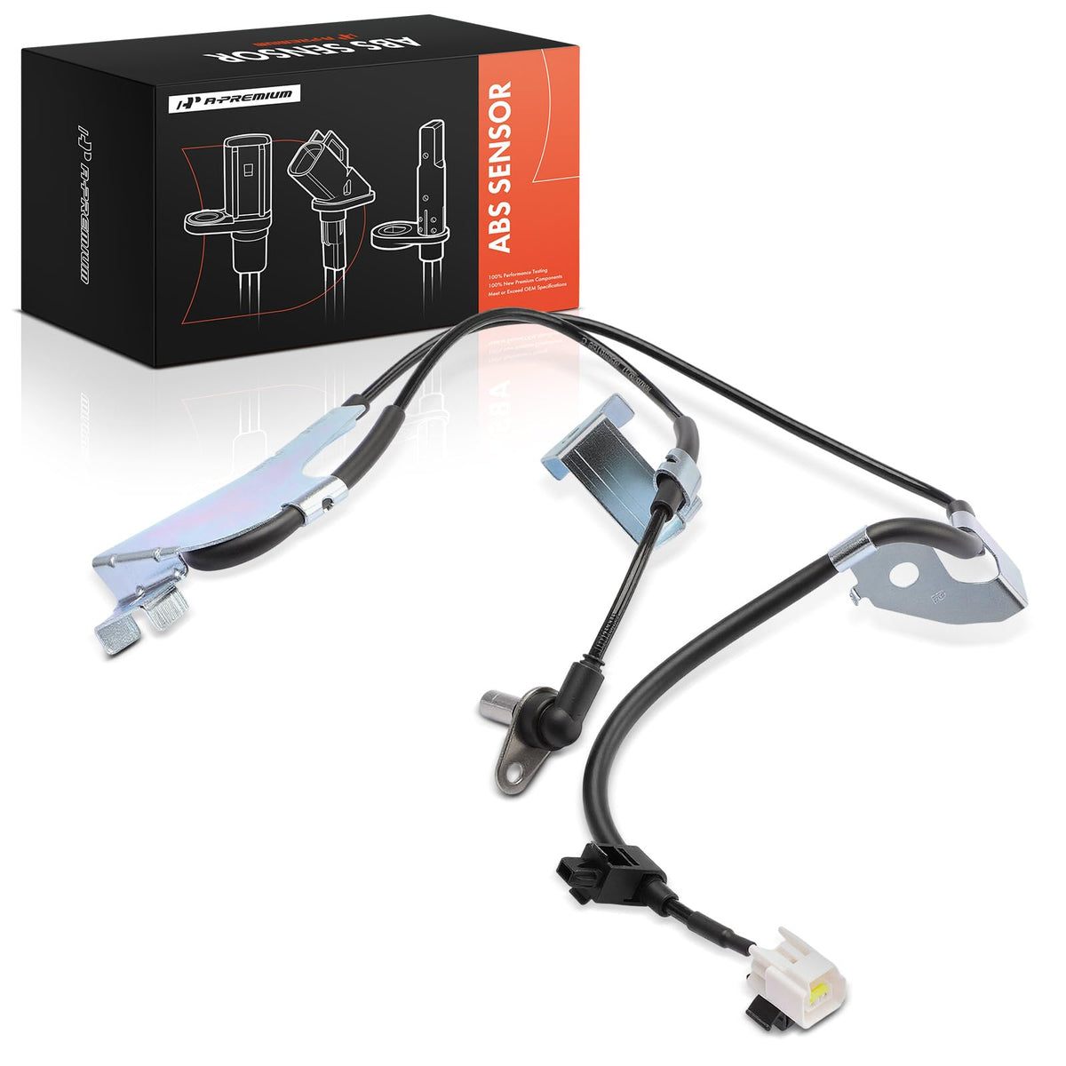 A-Premium Front Left ABS Wheel Speed Sensor Compatible with Isuzu