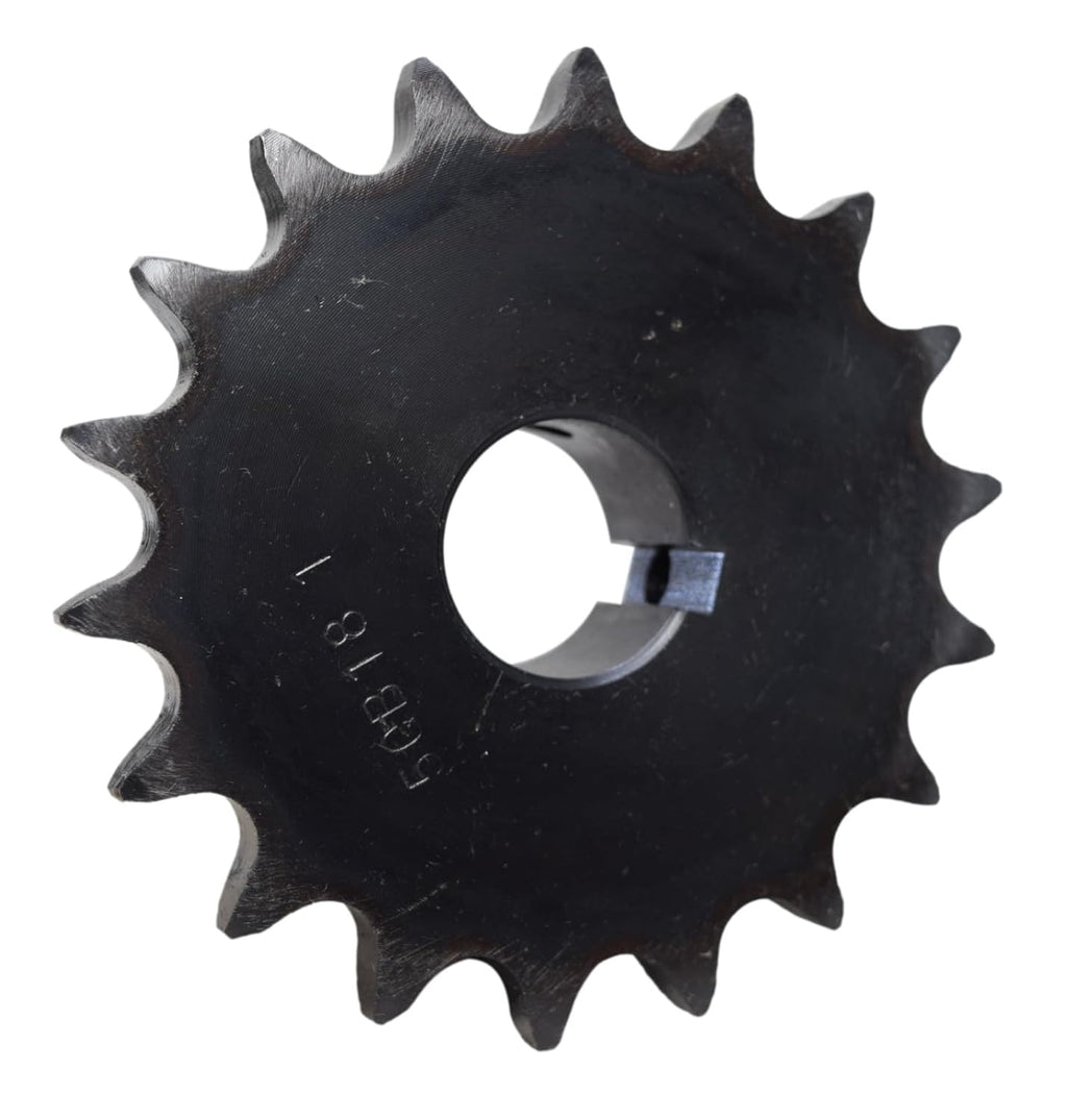 50 Roller Chain Sprocket 18 Teeth 1" Bore 50B18-1 50BS18H-1