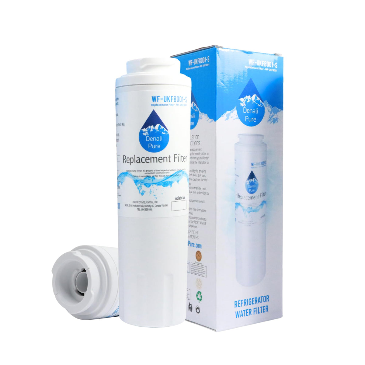 Replacement for MFI2269VEM1 Refrigerator Water Filter