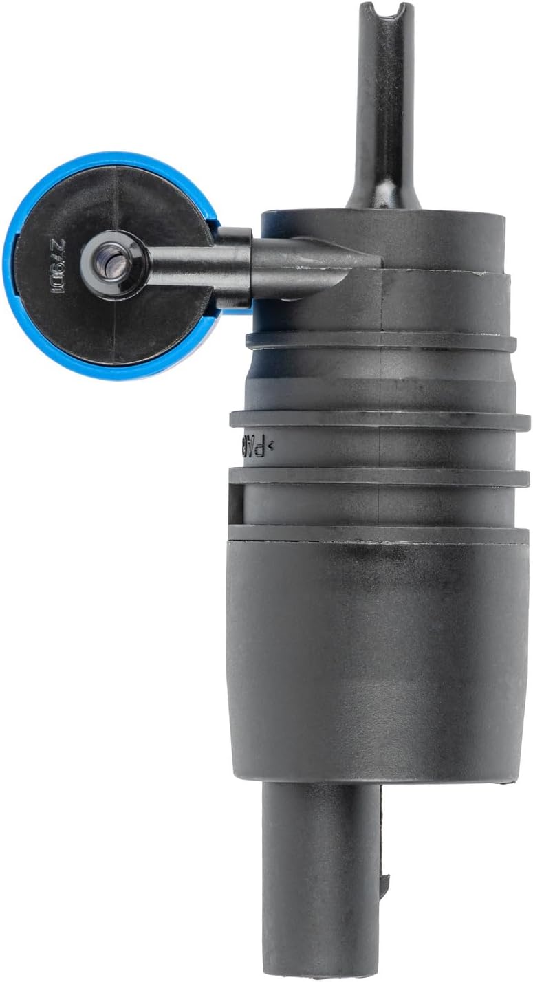 Front/Rear Windshield Washer Fluid Pump Motor With Rubber Grommet