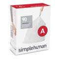 9000 Count White 4.5L Cylindrical Trash Bags